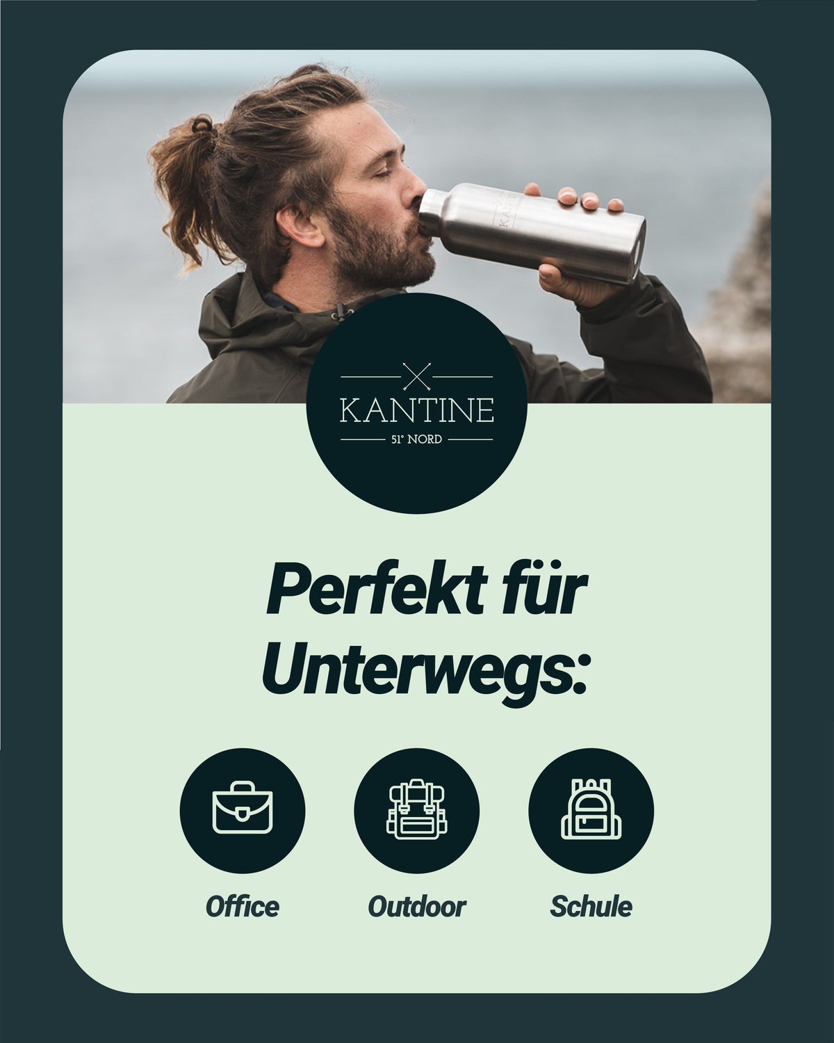 Isolierflasche Outdoor 750ml